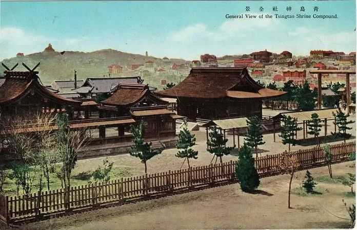 日本修建的青島神社（已拆除）