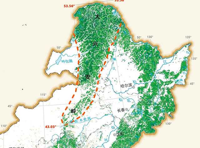 大興安嶺林業資源在全國佔比頗大