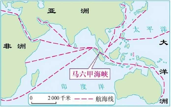 馬六甲海峽，對於東亞意義重大