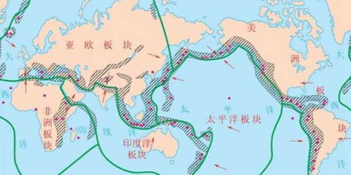 日本列島處在兩大板塊交界處，地質結構很不穩定