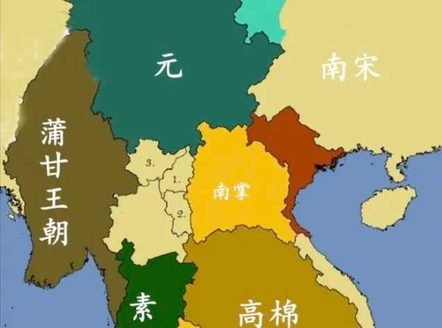 蒙古吞併大理，打破了地緣均勢